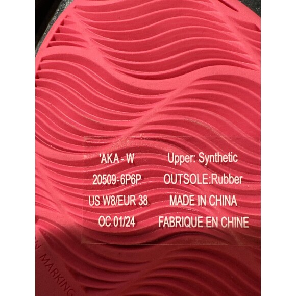 Olukai Women’s 'AKA Flip Flops Knot Thong Sandals Beach Pink Plumeria Size 8 NWT - Picture 6 of 7